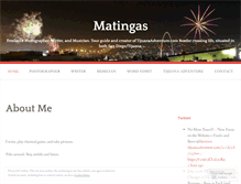 Tablet Screenshot of matingas.com